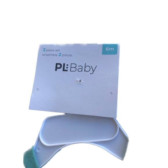 PL:Baby Romper Coverall 2 Pc Set Dark Grey/Teal Dinosaur Design 6M - Picture 10 of 12